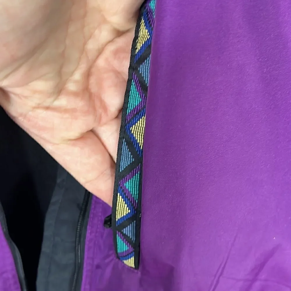 REI Fleece Lined Grape Purple Vest size Youth XL